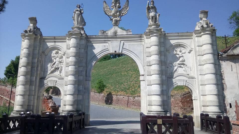 Gate 1 of the Citadel in Romania