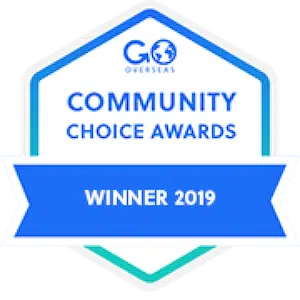 GoOverseas community choice award