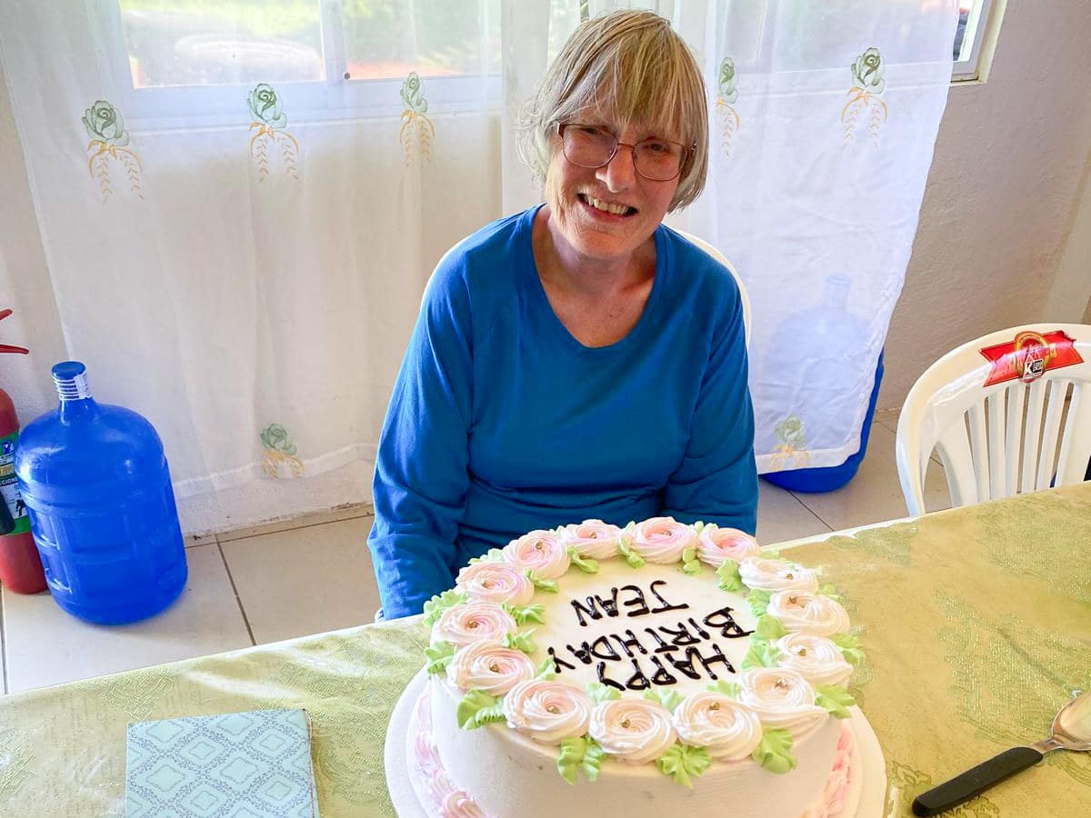 Birthday Cake in the Galapagos
