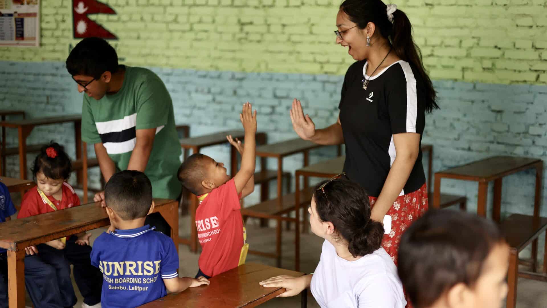 Nepal HSS Childcare and Community – Sunrise School